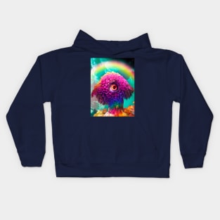 The Calm During the Storm hoodie (back design) by @daisygold Kids Hoodie